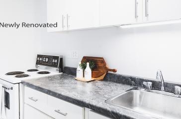 Meadowland Manor Apartments Newly Renovated Kitchen Image