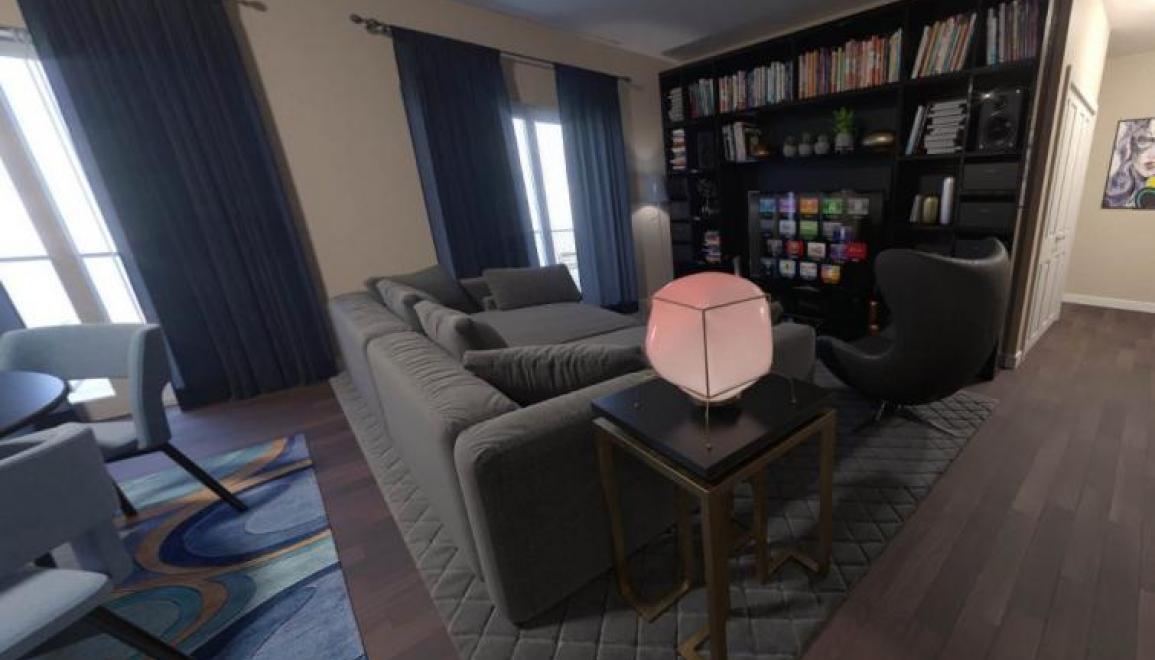 180 Mill Apartments Living Room Image