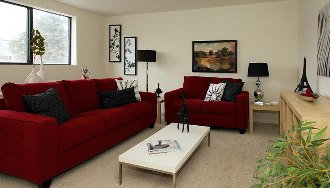 Trafalgar Place Apartments Living Room Image