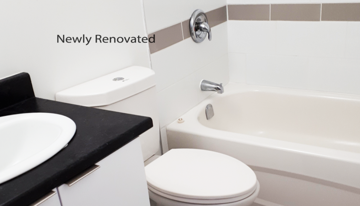 260 Wetmore Road Apartments Renovated Bathroom