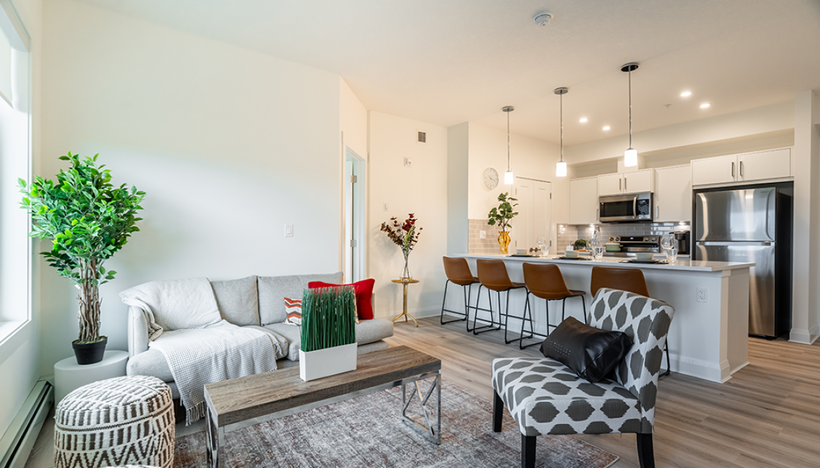 Nolan Hill Phase 2 Kitchen & Living Room