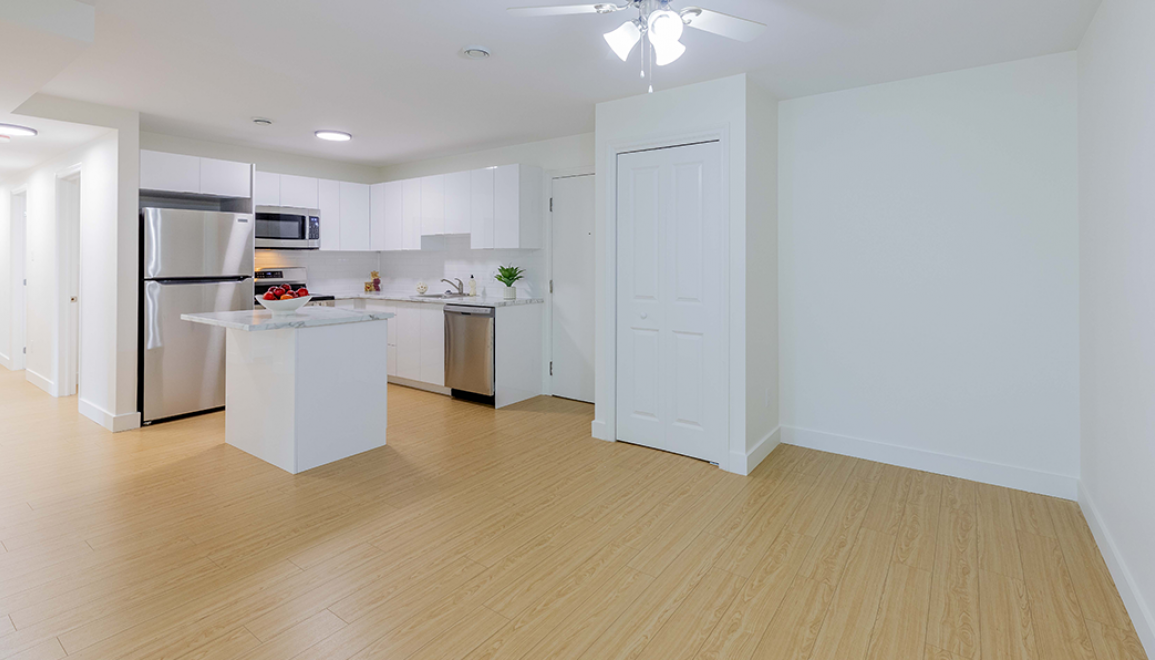 Rocky Hill Apartments Kitchen Entrance With Dining Space