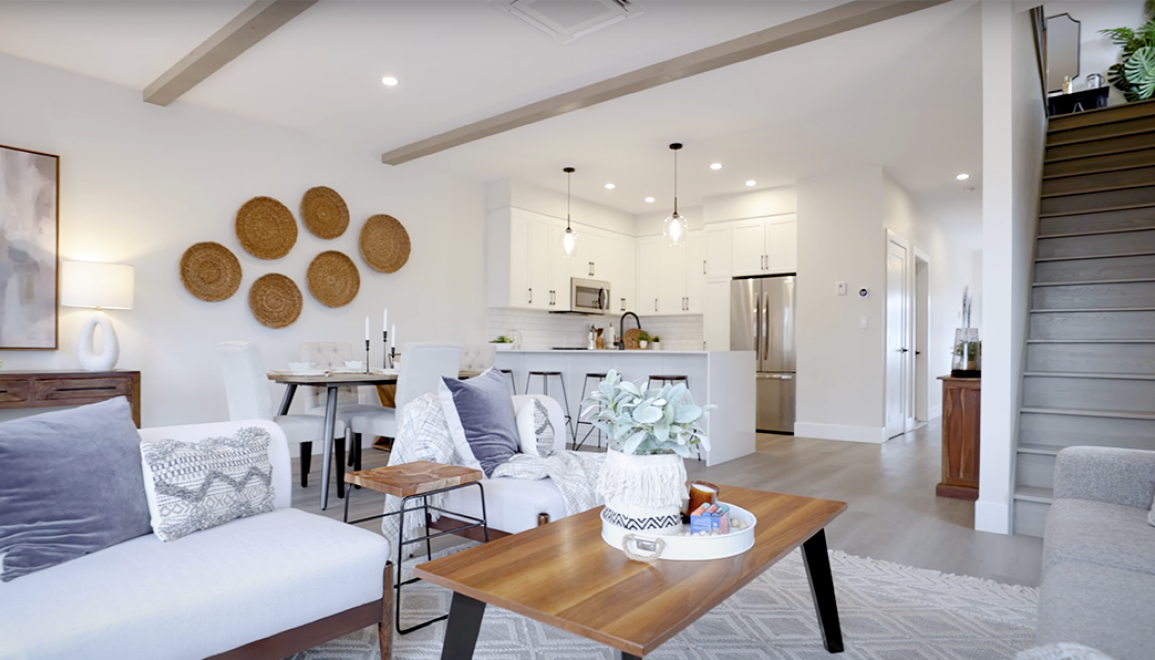 Sherwood Crossing Kitchen Living Room 