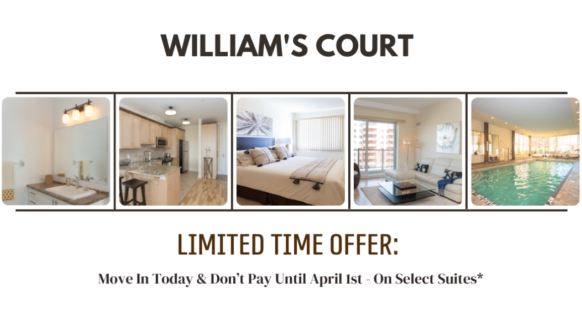 **Limited-Time Offer: First Month Is Rent Free On Select Suites. Contact Us For Details.**