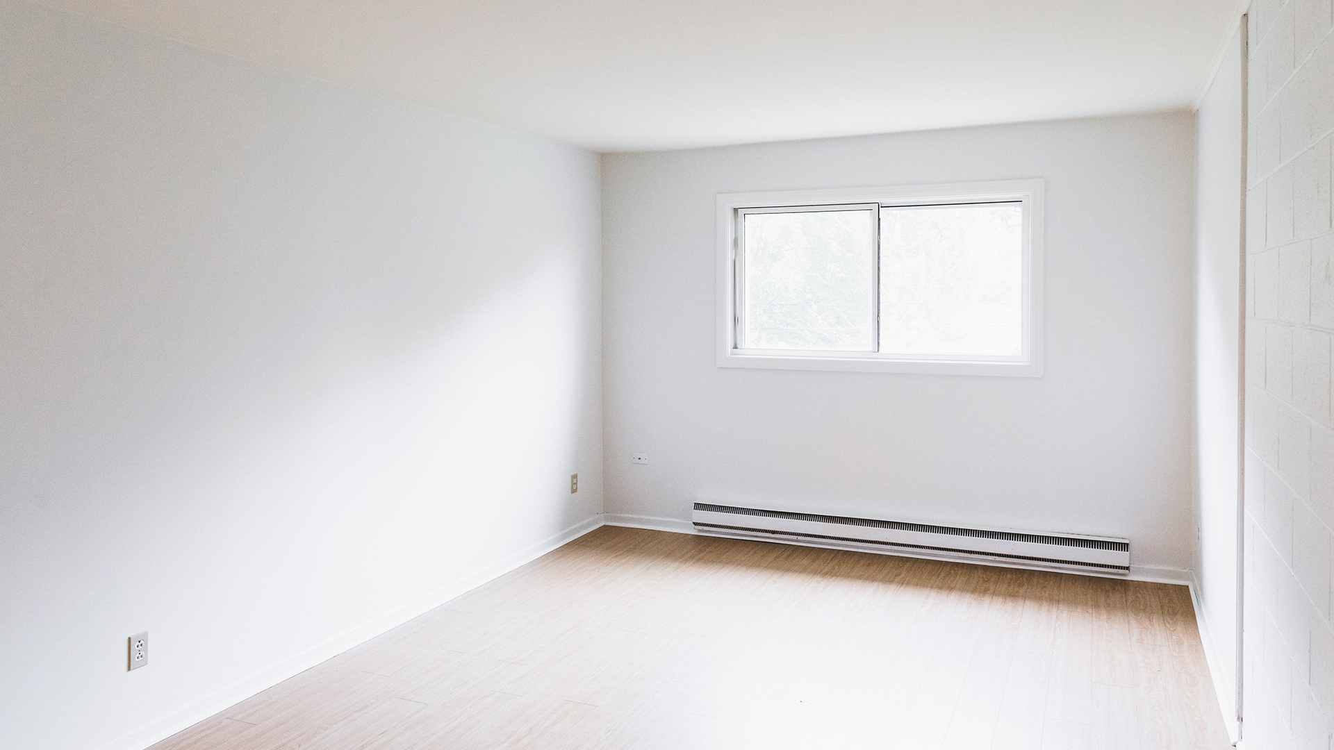 Cornwall Manor Apartments Livingroom With Window View Image