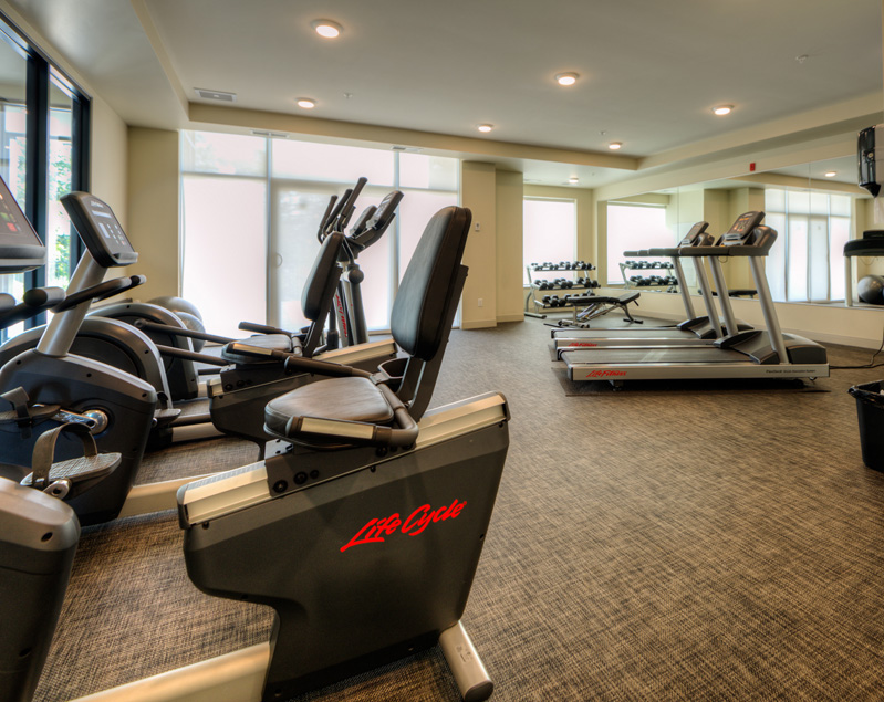 Saginaw Gardens Apartment  Fitness Room Image