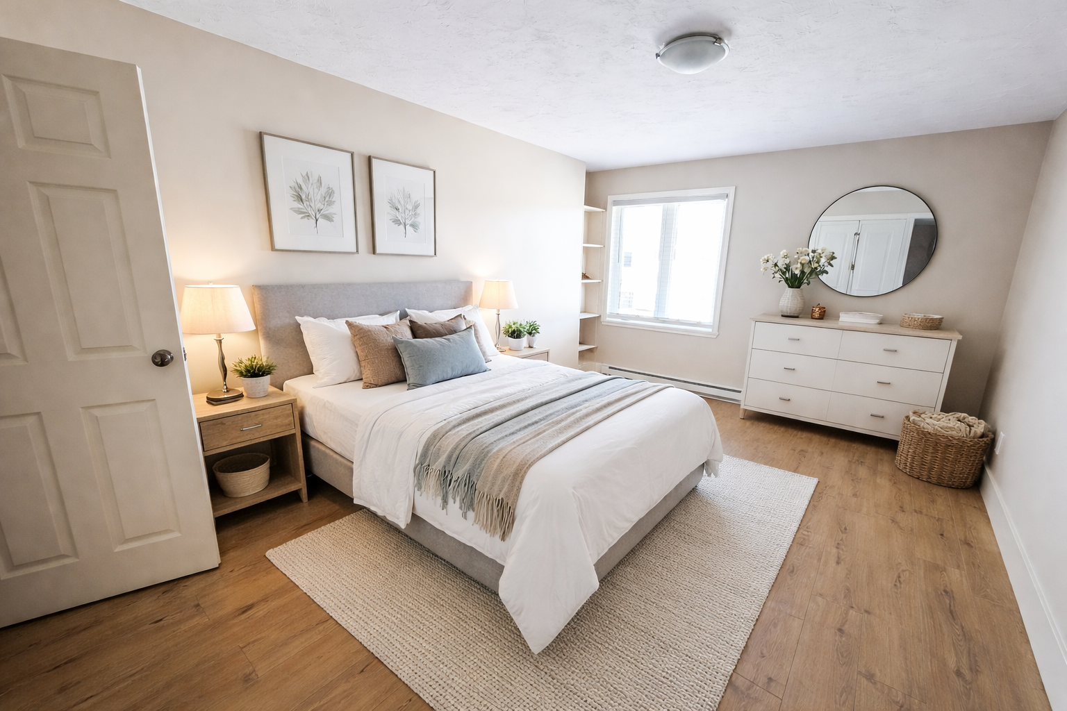 Woodbury Green Apartments Bedroom Rendering