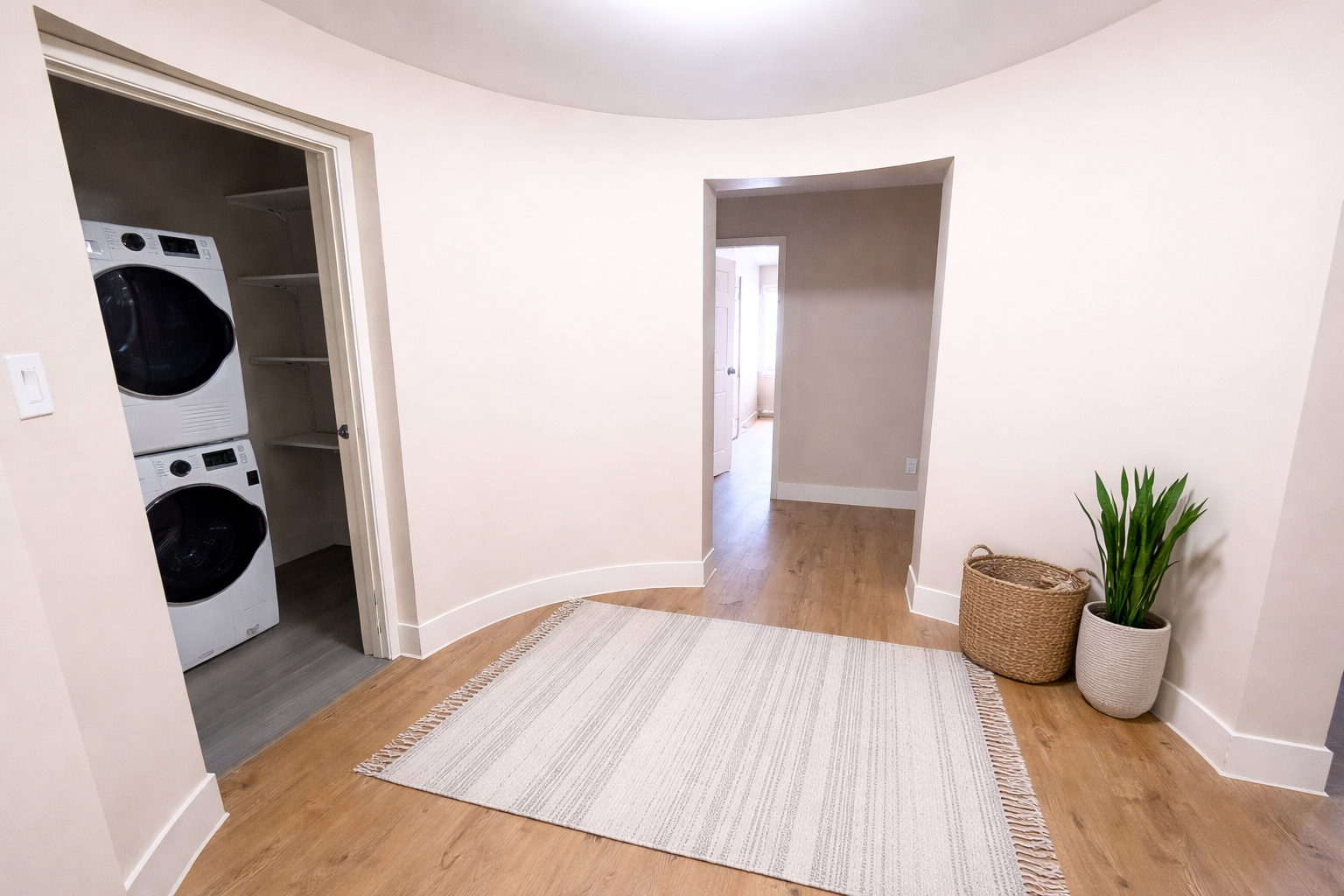 Woodbury Green Apartments In-Suite Laundry Rendering