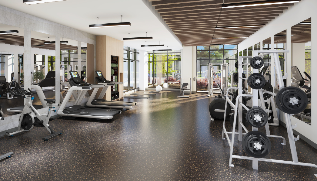 150 Wissler Fitness Studio Rendering