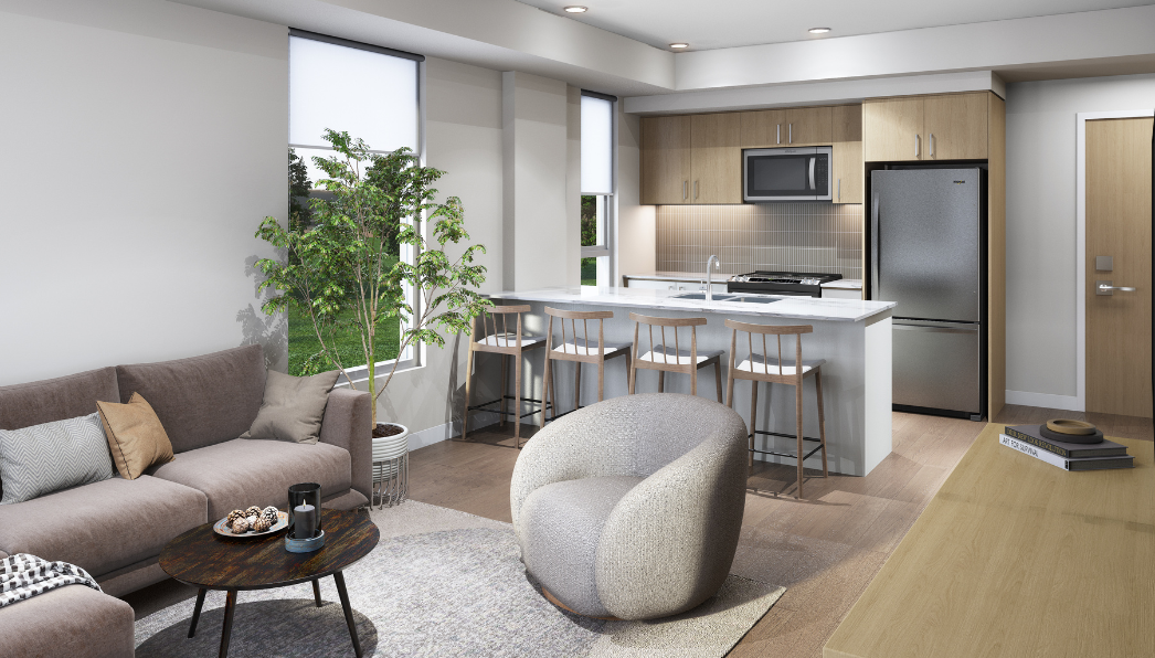 150 Wissler Suite B2 Rendering