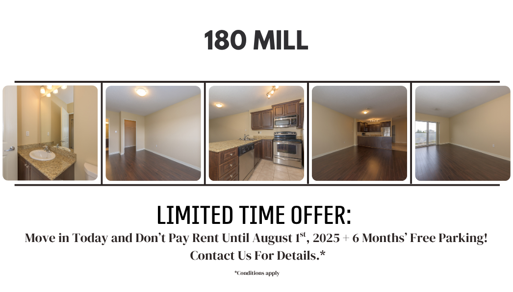 Move in Today and Don’t Pay Rent Until August 2025 & 6 Months' Free Parking. Contact Us For Details.*