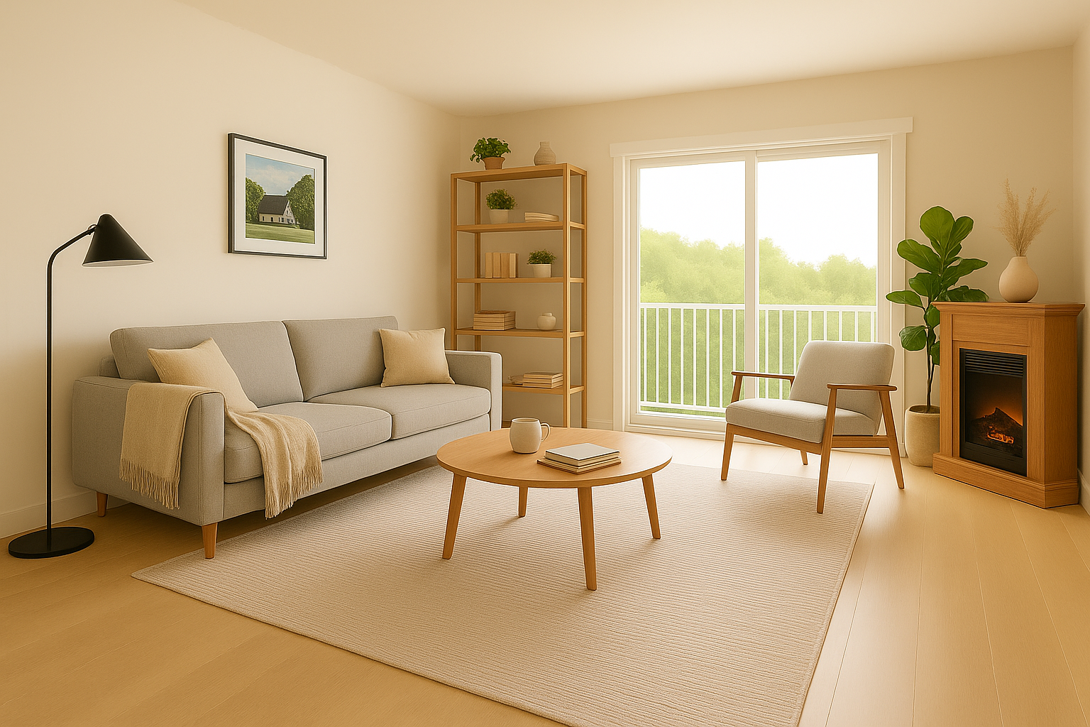 Lexington Landing Living Area Rendering