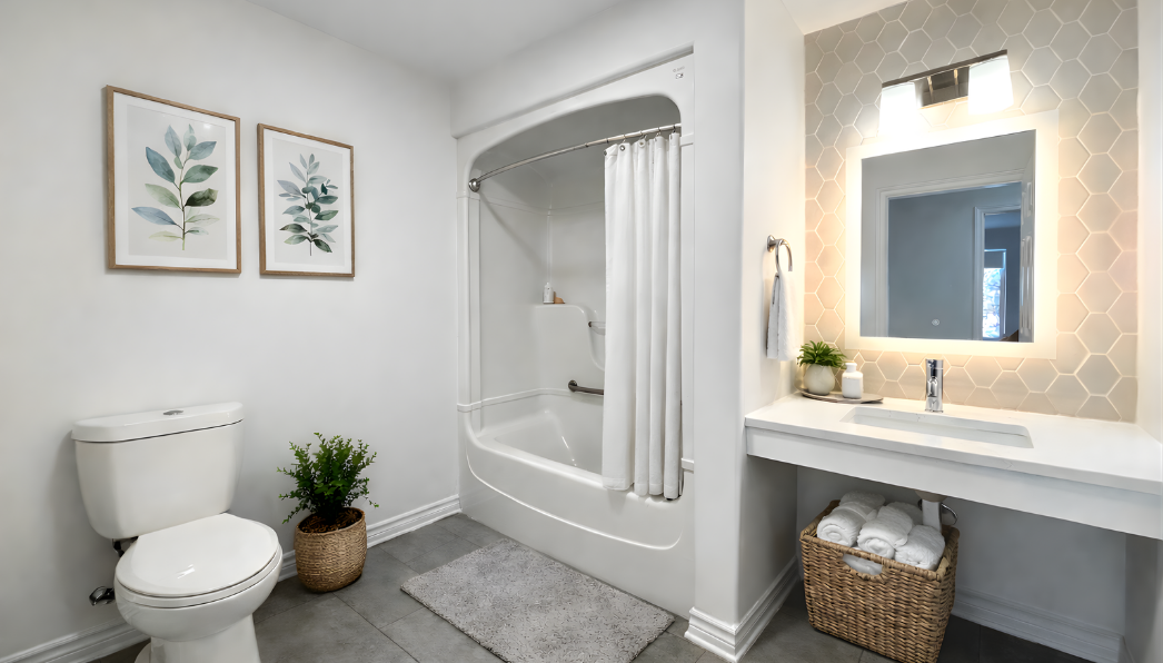 Cambridge Place Bathroom Rendering