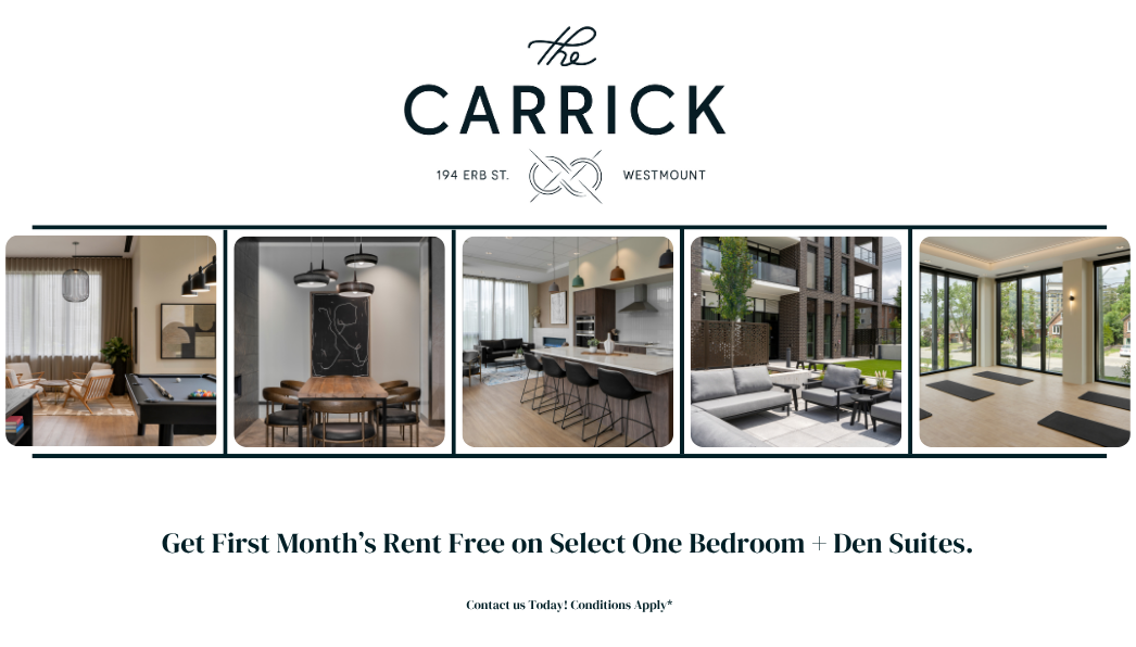 Limited-Time Offer: Get First Month's Rent Free On Select One-Bedroom + Den Suites