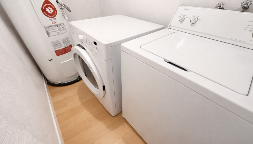 Lakeview Estates Washer and Dryer Rendering