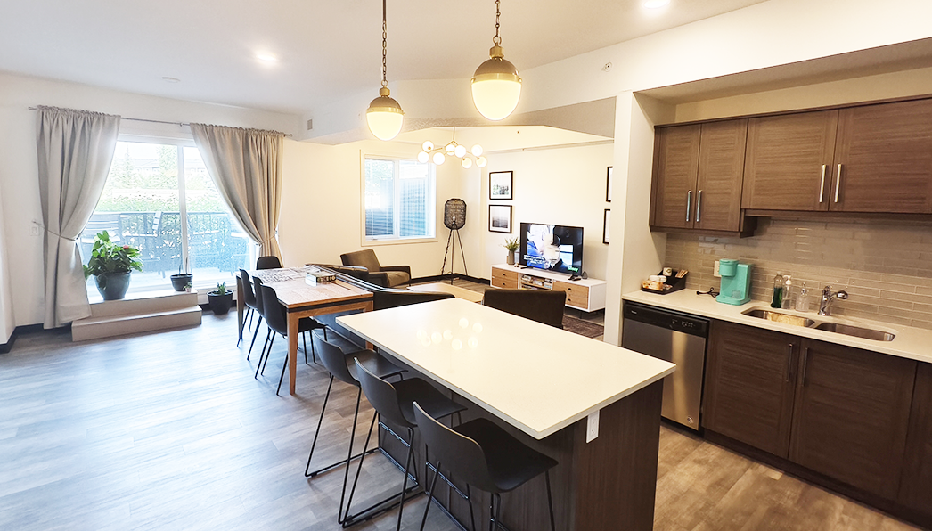 Link Apartments at Ellerslie Social Room