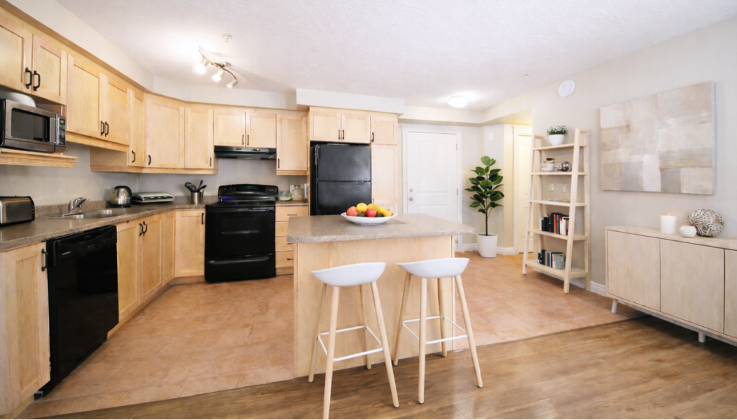 Promenade Kedgwick 1 Kitchen Rendering