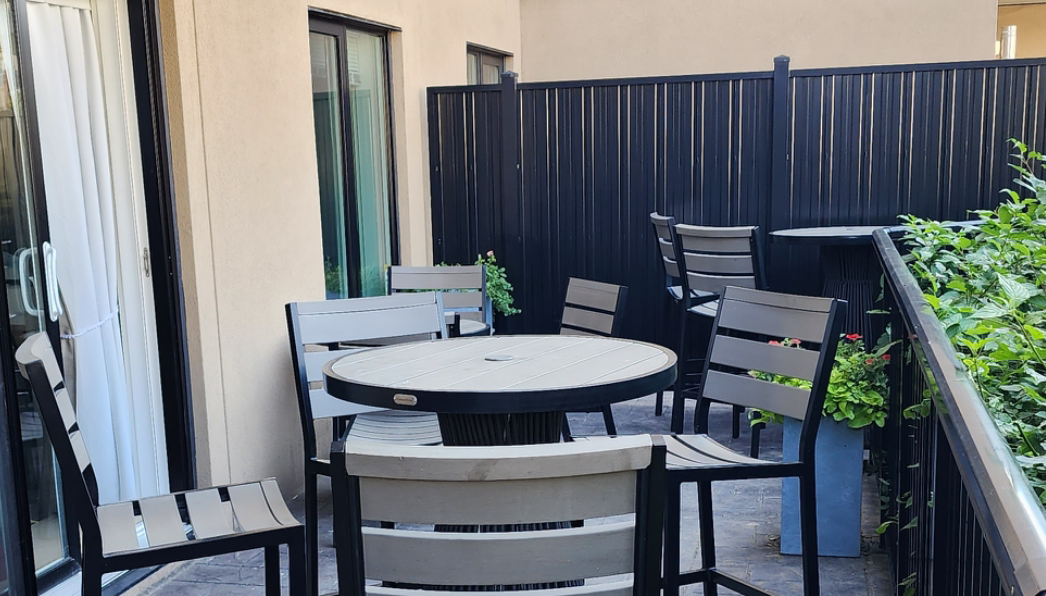 Link Apartments at Ellerslie Social Room Balcony