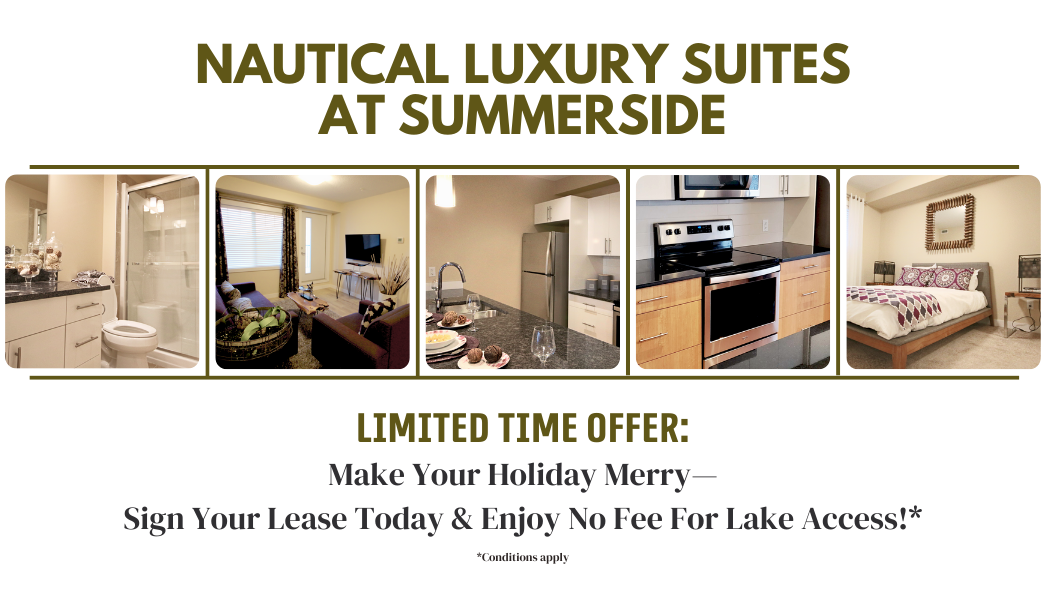 **Limited-Time Offer: Make Your Holiday Merry—Sign Your Lease Today & Enjoy No Fee For Lake Access!**