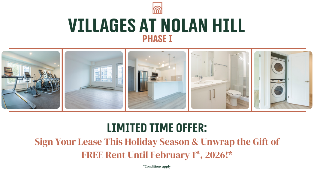 **Limited-Time Offer: Sign Your Lease This Holiday Season & Unwrap the Gift of FREE Rent Until February 1st, 2026!**