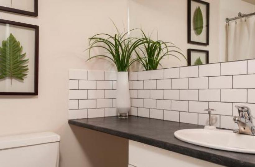 Spring Garden Terrace Bathroom Sink