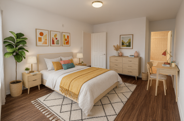 180 Mill Bedroom Rendering