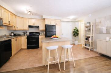Promenade Kedgwick 1 Kitchen Rendering