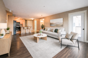 Promenade Kedgwick 2 Living Area Rendering