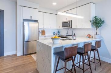 Shorefront Apartments Kitchen