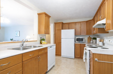 Woodbury Terrace Apartments Kitchen Rendering