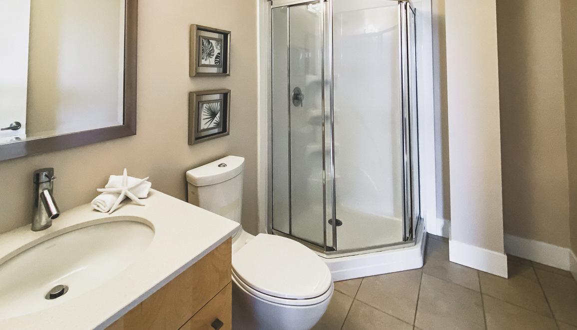 Bennett House Apartments Bathroom With Standup Shower Image