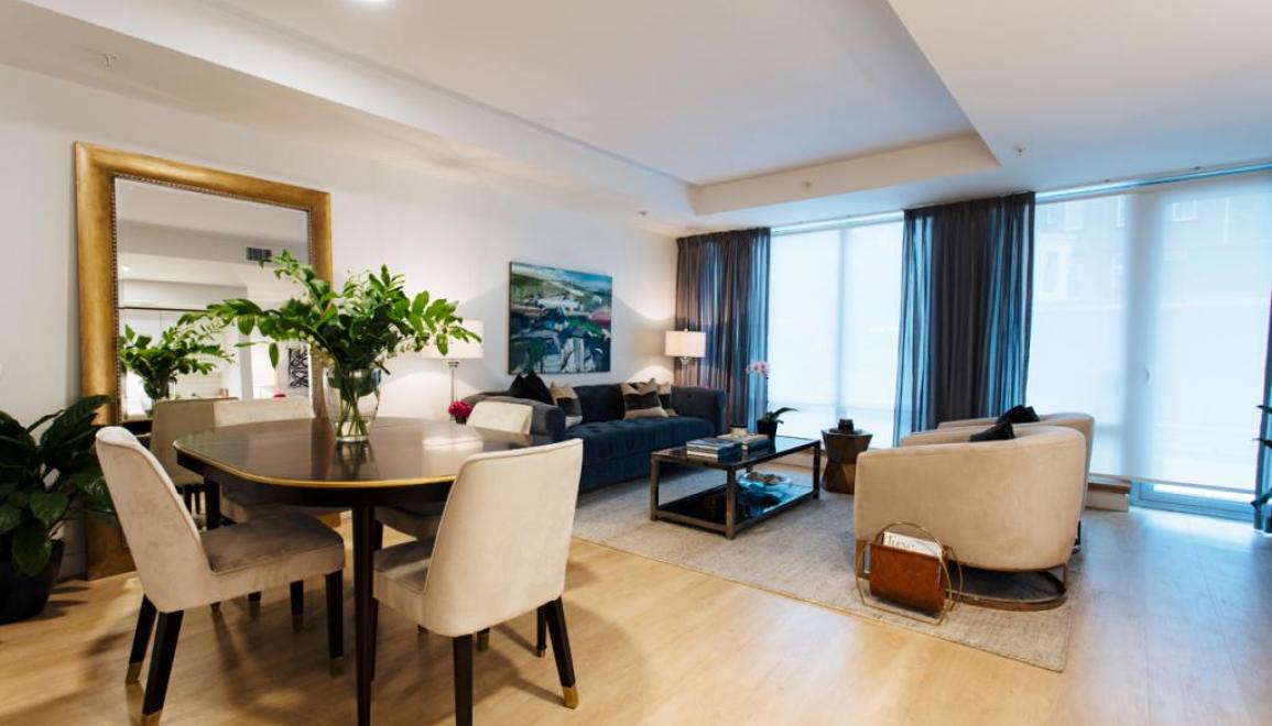 The Alexander Living & Dining Room Image