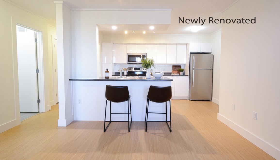 Waterview Apartments Newly Renovated Kitchen Space Image