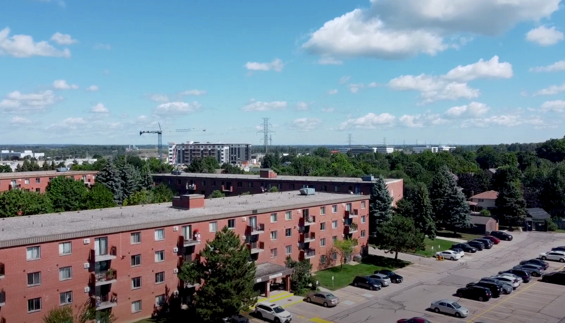 Aerial Shot Northfield Gardens
