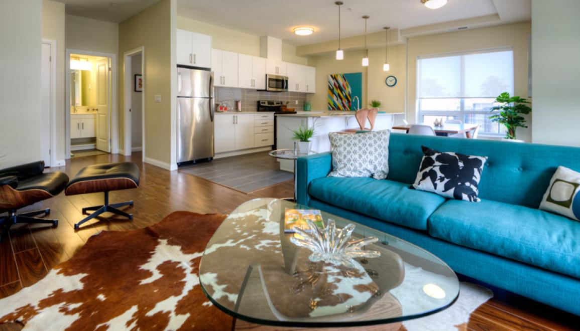 Saginaw Gardens Apartment  Living Room 2 Image