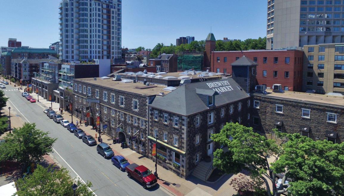 Brewery Market Outside Image With Buildings