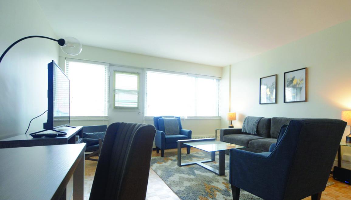 Spring Garden Terrace Livingroom & Window