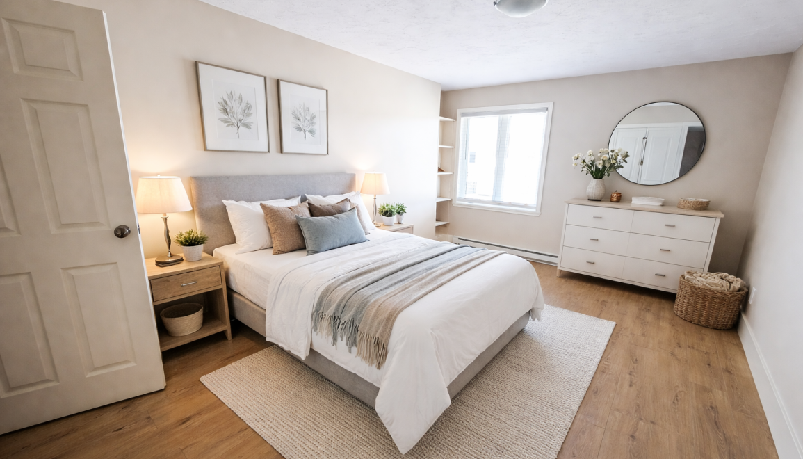 Woodbury Green Apartments Bedroom Rendering