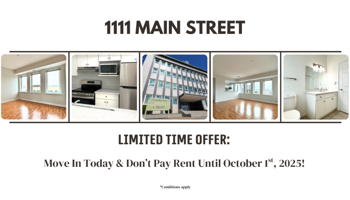 Offer: Don't Pay Rent Until October 1st, 2025.