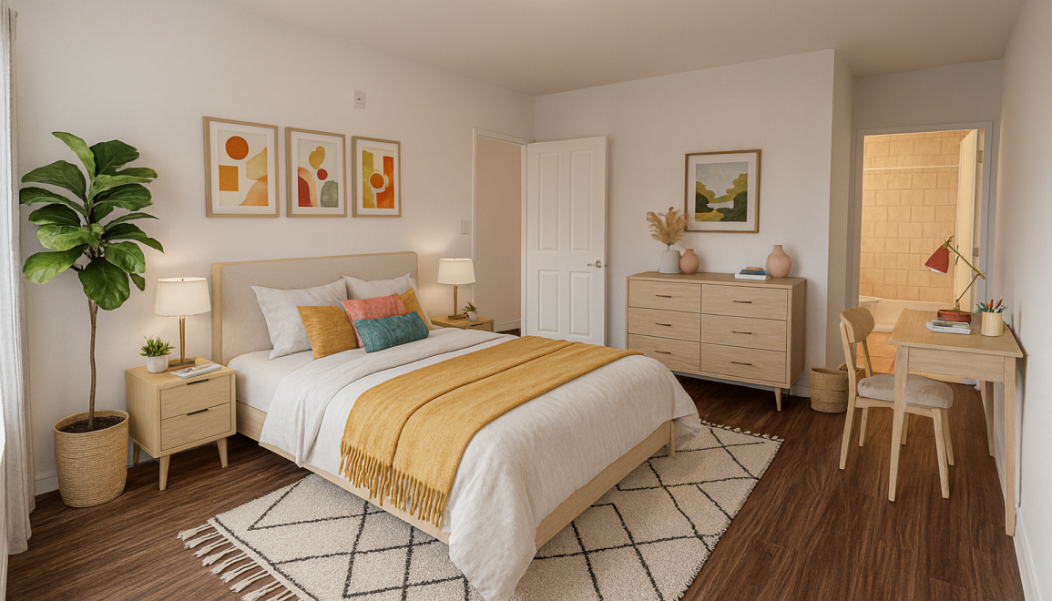 180 Mill Bedroom Rendering