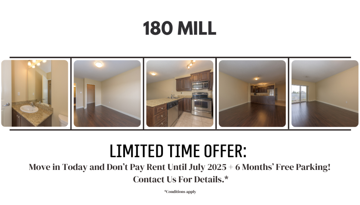 Move in Today and Don’t Pay Rent Until July 2025 & 6 Months' Free Parking. Contact Us For Details.*