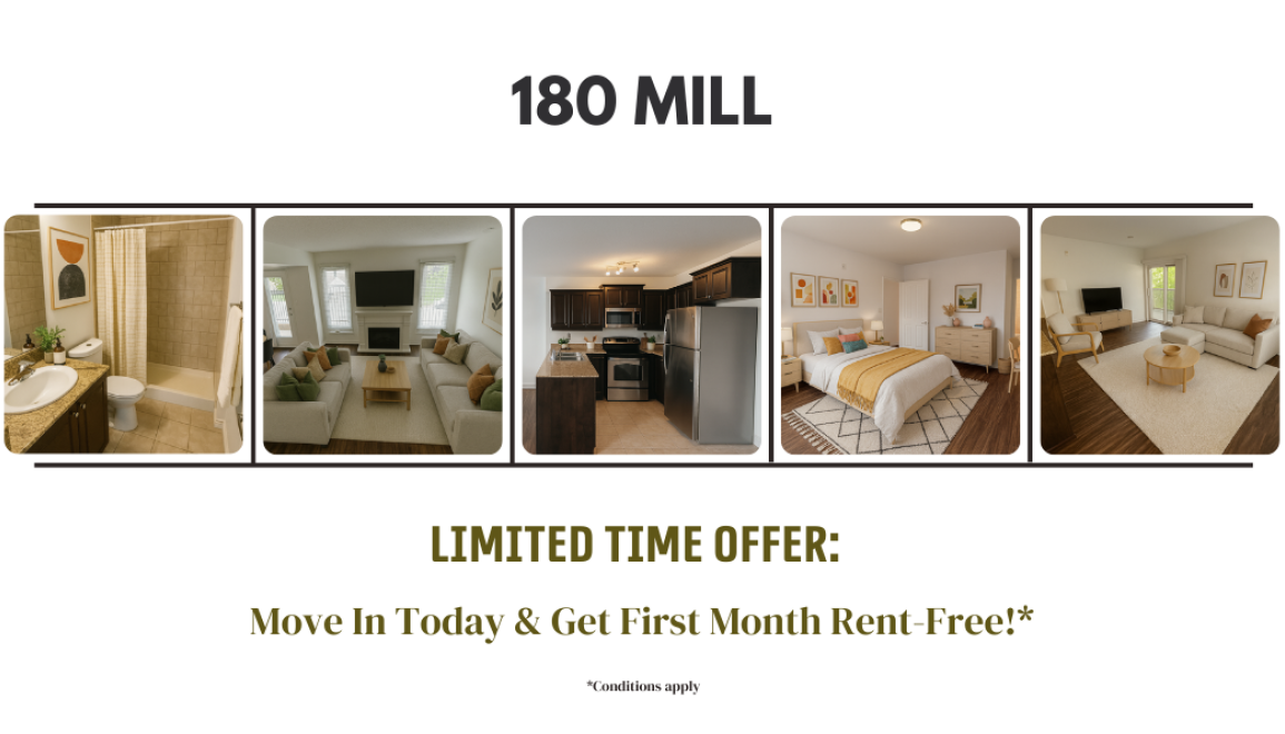 Get First Month Rent Free!