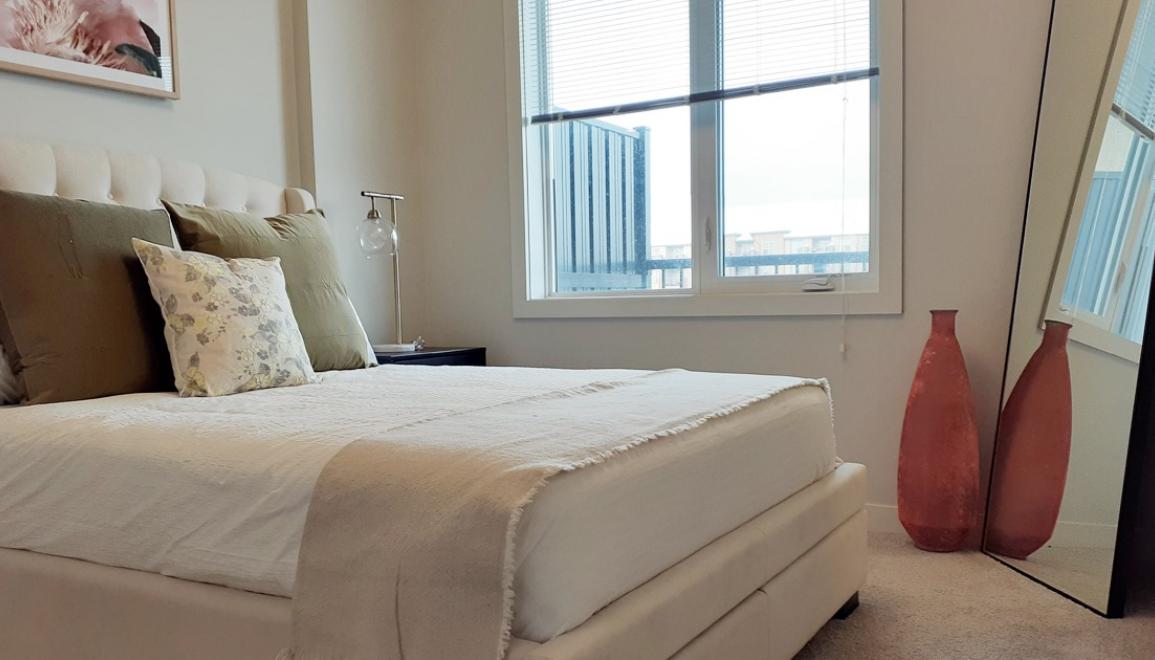 Link Apartments at Ellerslie Bedroom