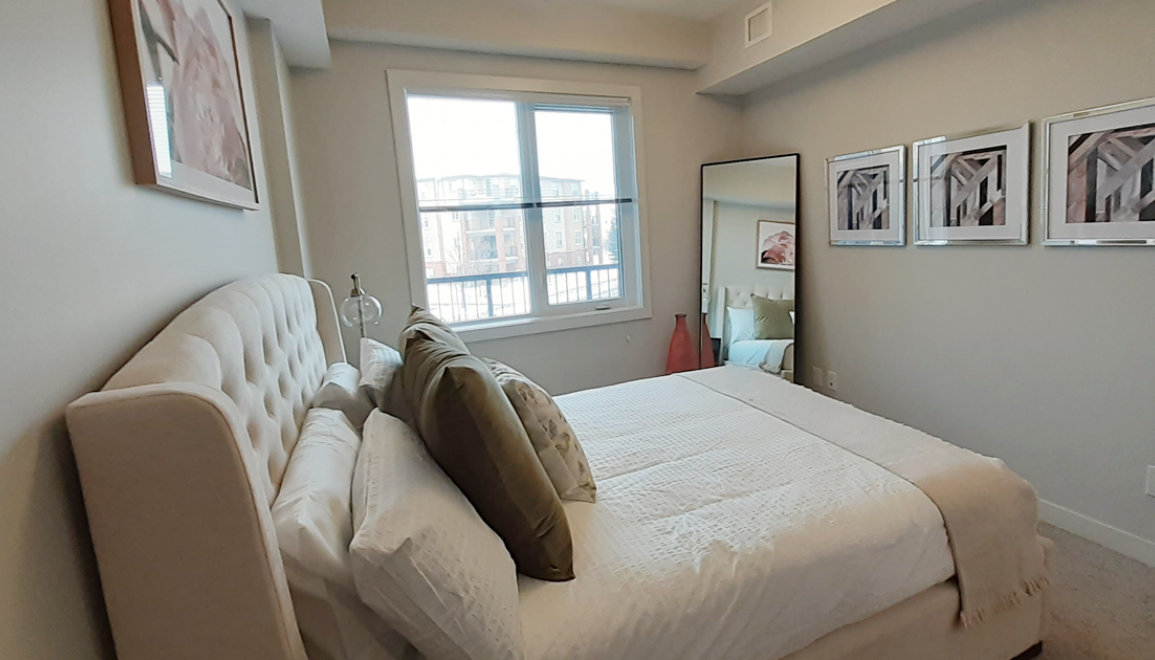 Link Apartments at Ellerslie Bedroom