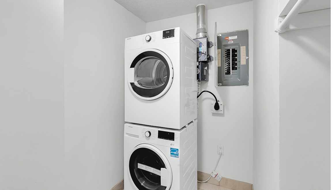 Heritage Place In-Suite Laundry