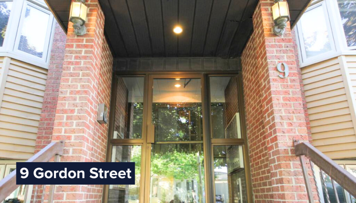 9 Gordon Street Entrance