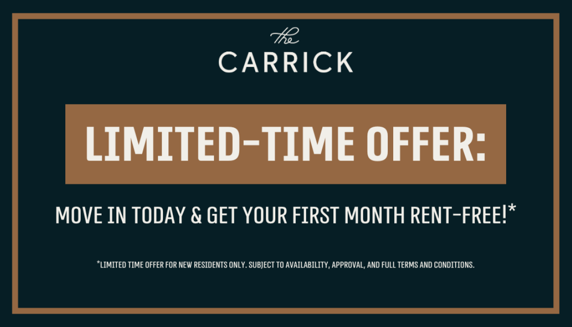 **Limited-Time Offer: Move In Today & Get Your First Month Rent-Free!**