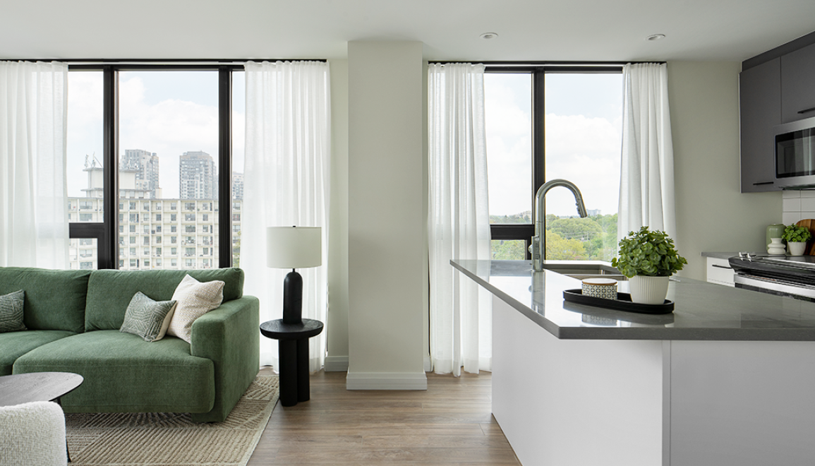 Carrick Living Room & Kitchen