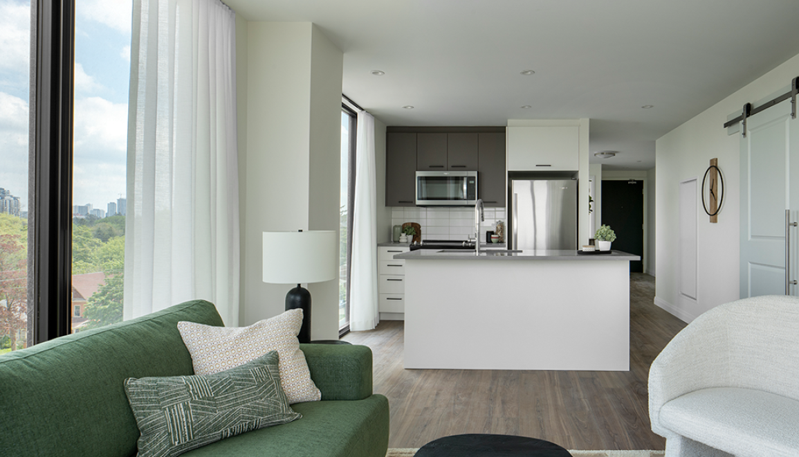Carrick Kitchen & Living Room