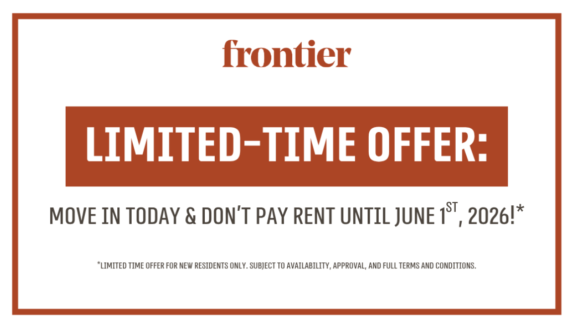 **Limited-Time Offer: Move In Today & Don't Pay Rent Until June 1st, 2026!**